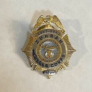 Shriners Zuhrah Minneapolis Minnesota MN Cycle Corps 50 yrs 1953-2003 Lapel Pin